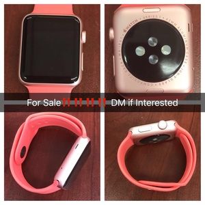 Rose Gold Apple Watch Series 1 (42mm)