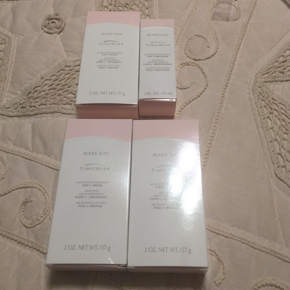 1 Microdermabrasion set and 2 step 1 Refine