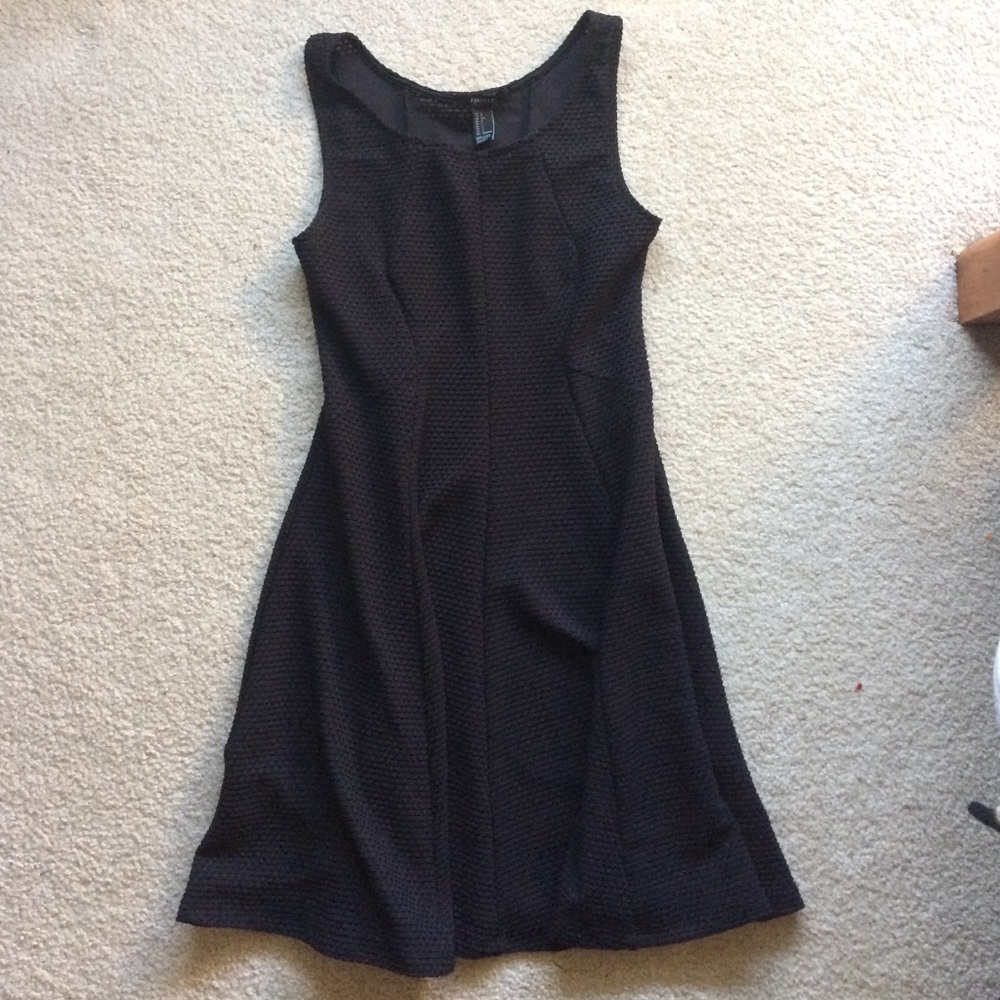 Black Fit and Flare Forever 21 Dress