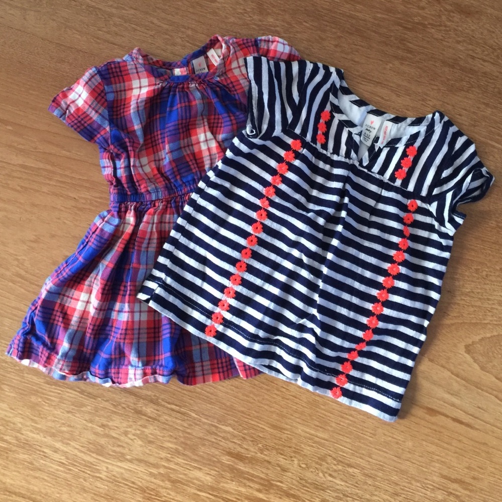 Bundle J Crew Baby Cotton Top and Dress