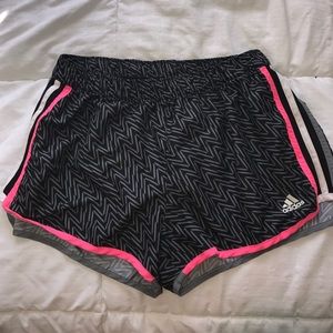 Adidas Track and Running shorts