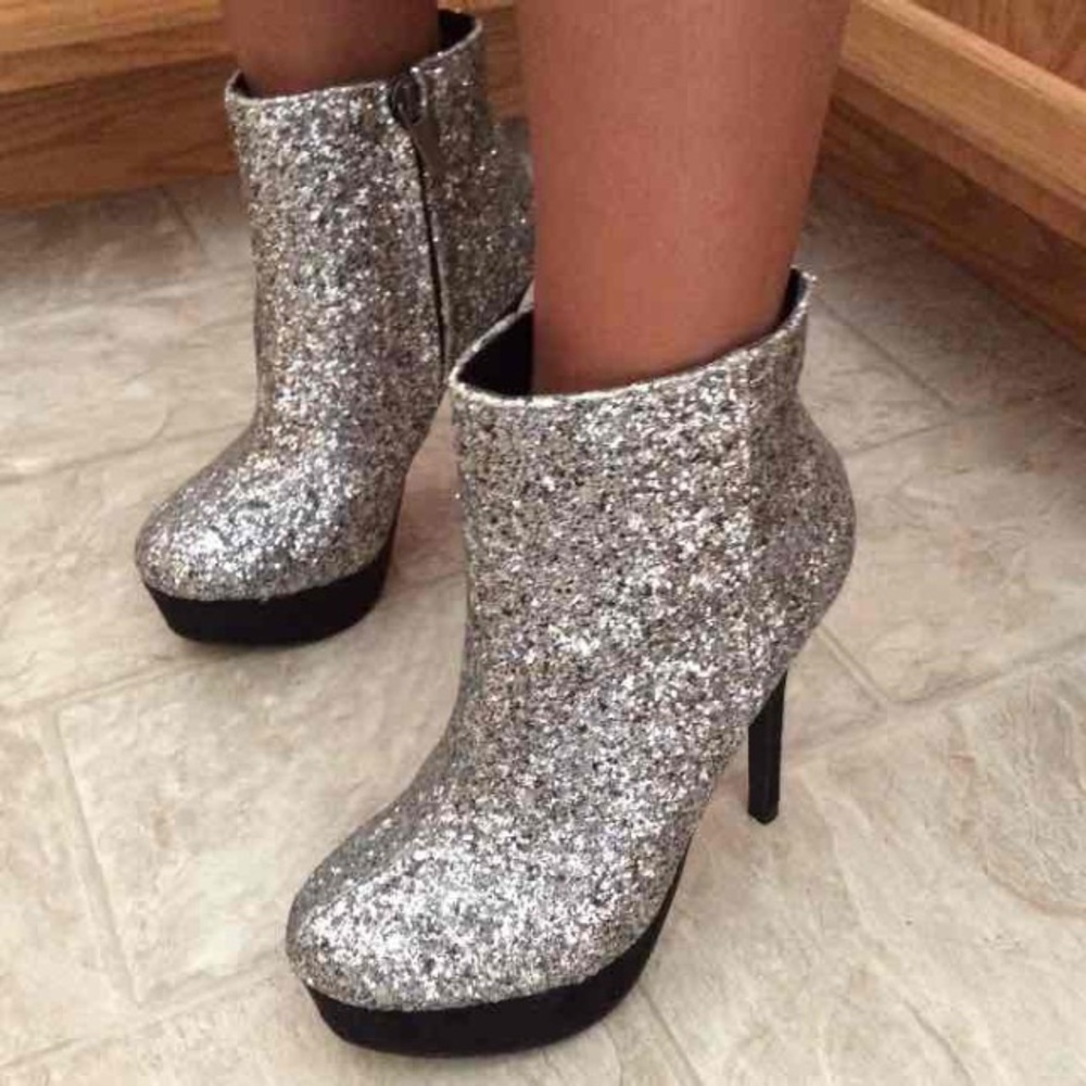 Glitter boots
