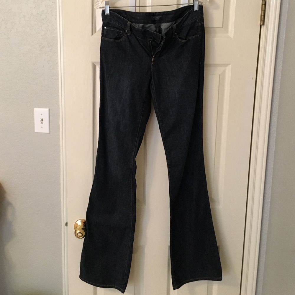 Ann Taylor Modern Boot Jeans, sz 4 Tall
