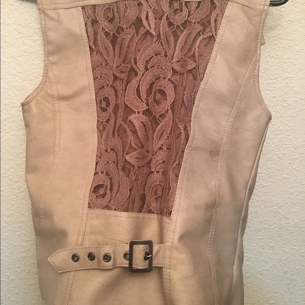 BKE Leather Vest