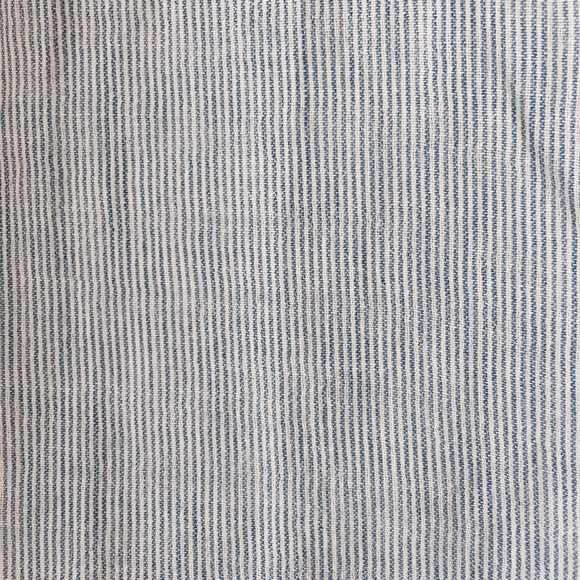 F21 Blue and White Stripe Shirt -- Med - Picture 2 of 2