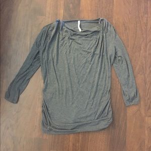 Grey Maternity Shirt