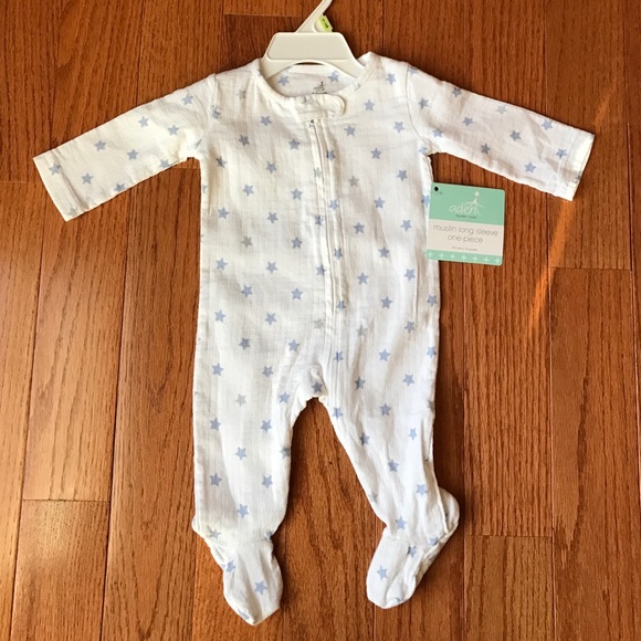 aden + anais Other - Blue and Grey Star Aden One-Piece