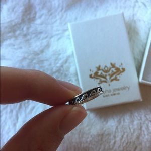 Hawaiian Silver Wave Ring