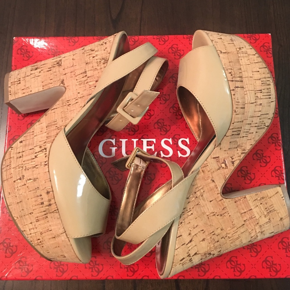GUESS Wedge Platform Heel