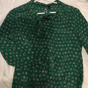 Anthropologie silk blouse