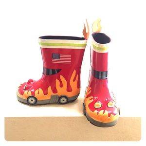 Kidorable Fireman Rain Boots