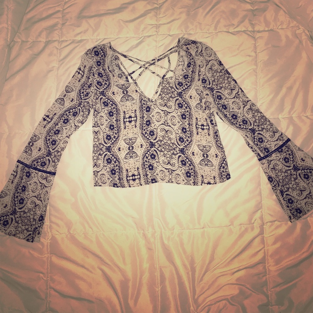 Kendall and Kylie blouse