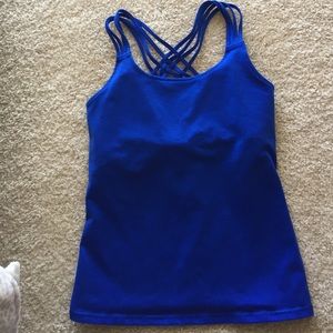 Calvin Klein workout top with built in bra