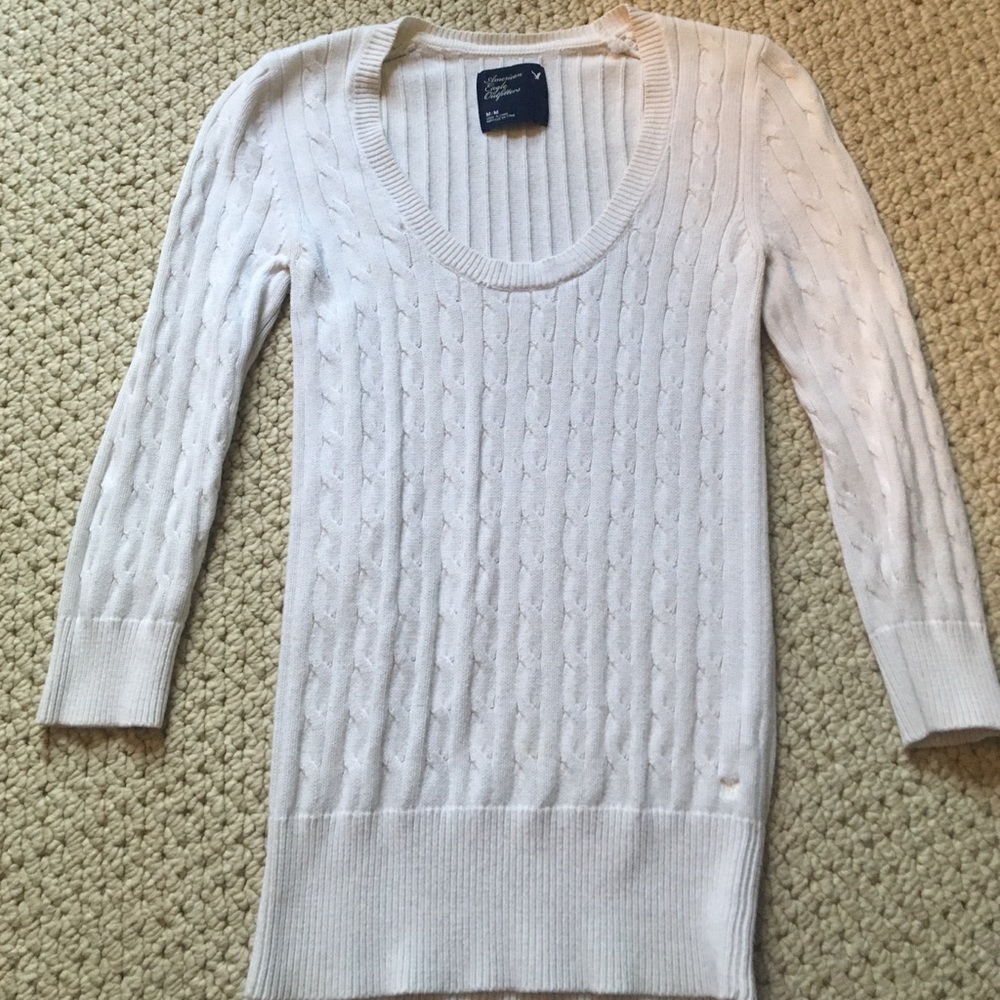 White sweater