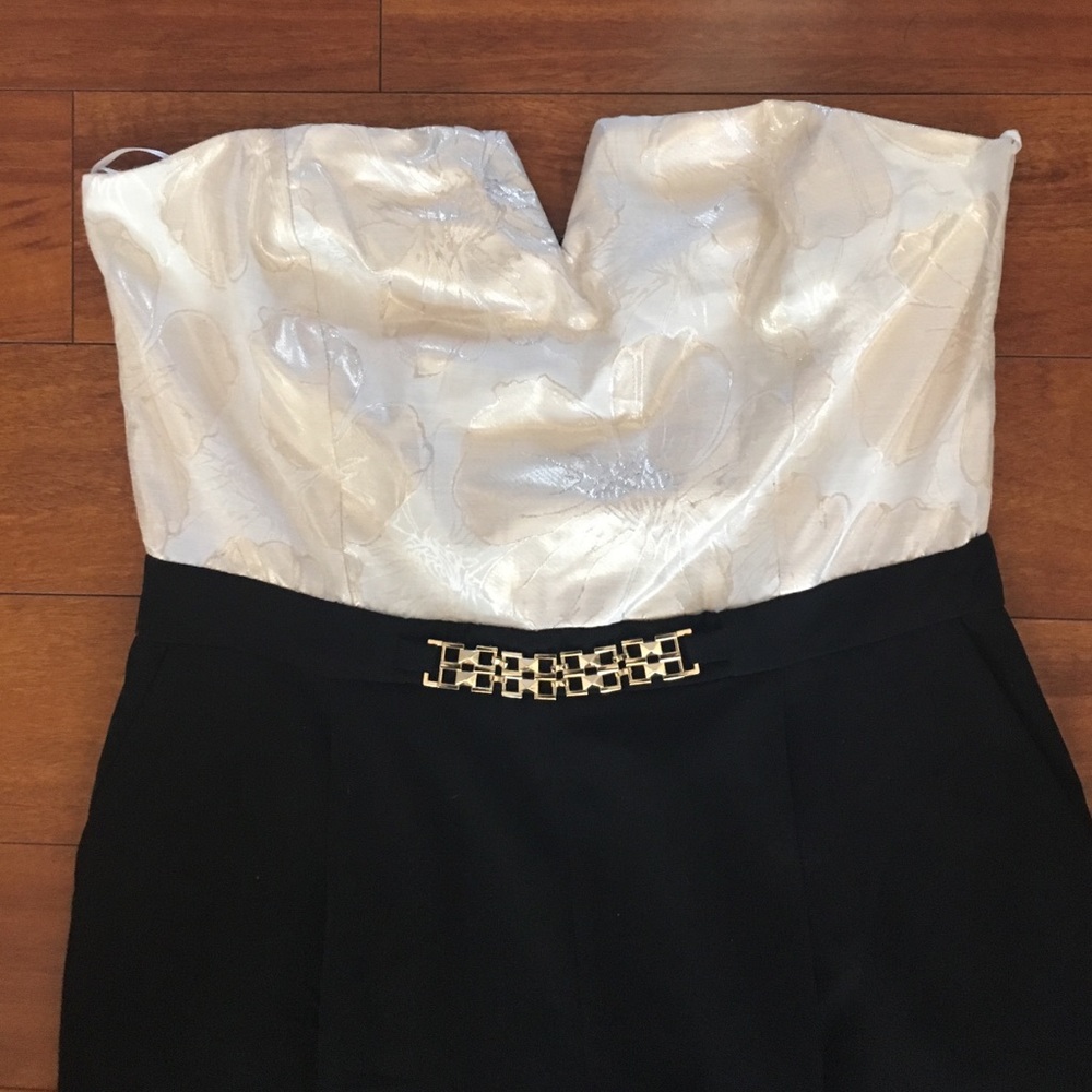 Strapless jumpsuit brand new