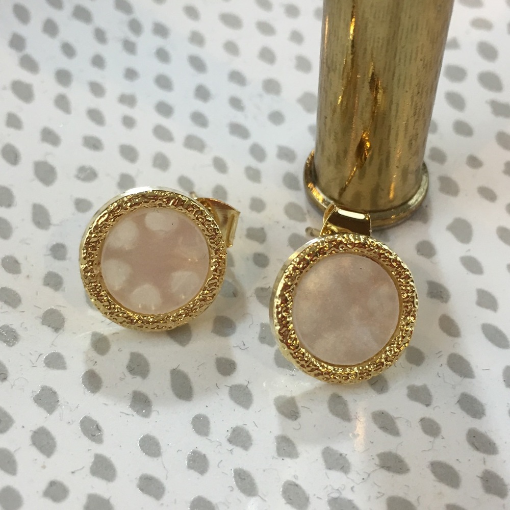 🌸CLEARANCE🌸Minimalist Chic Round Gold Earrings - Picture 1 of 5
