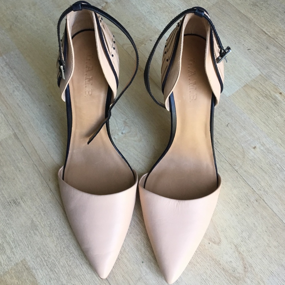 L.A.M.B. Hamden Pointed Toe Heels