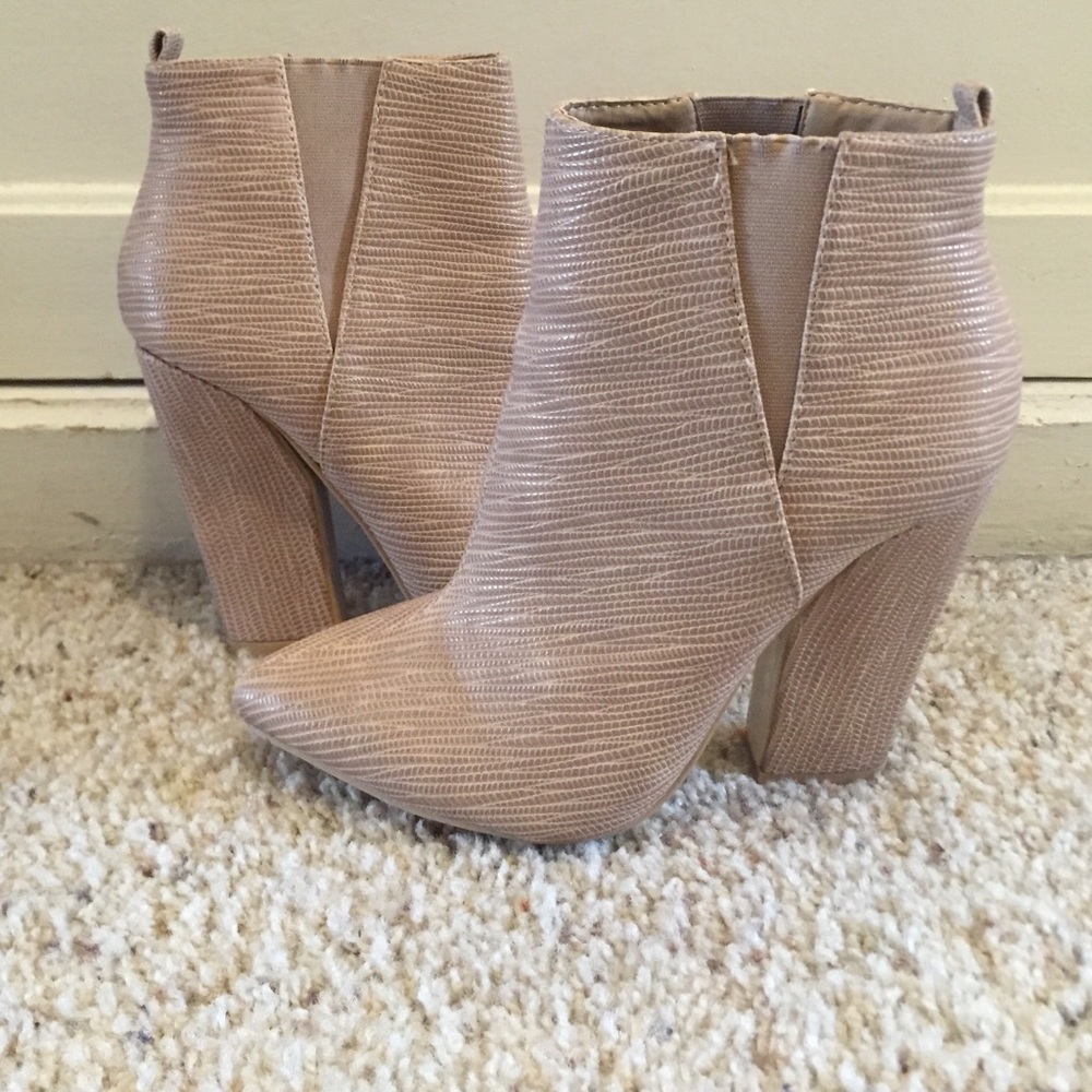 Nude Booties