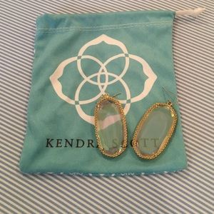 Kendra Scott iridescent earrings