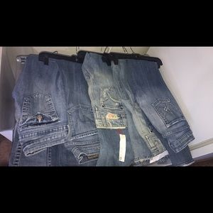True religion 7 for all mankind and Joe's jeans