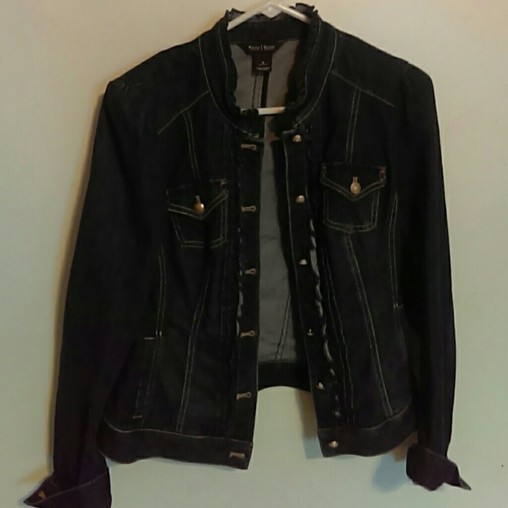 White House black market Jean jacket