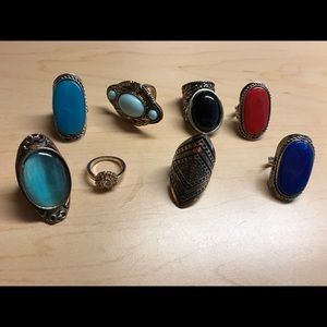 Adjustable and non-adjustable rings
