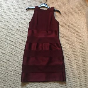 Maroon formal dress