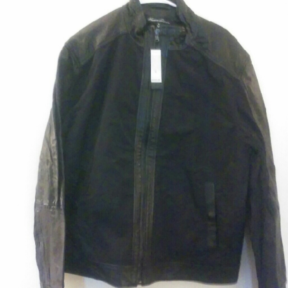 Kenneth Cole men's leather coat