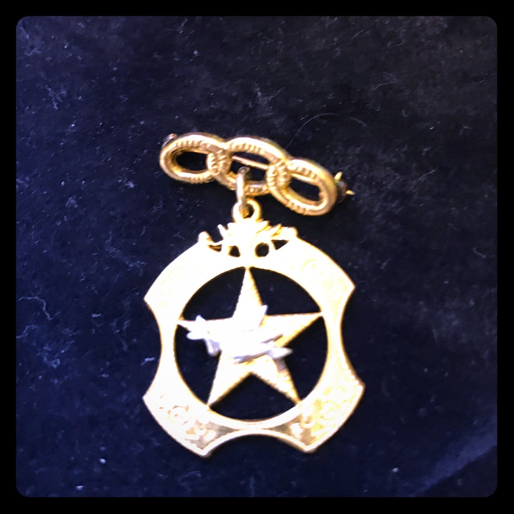 Past Noble Grand Master IOOF collectible brooch!