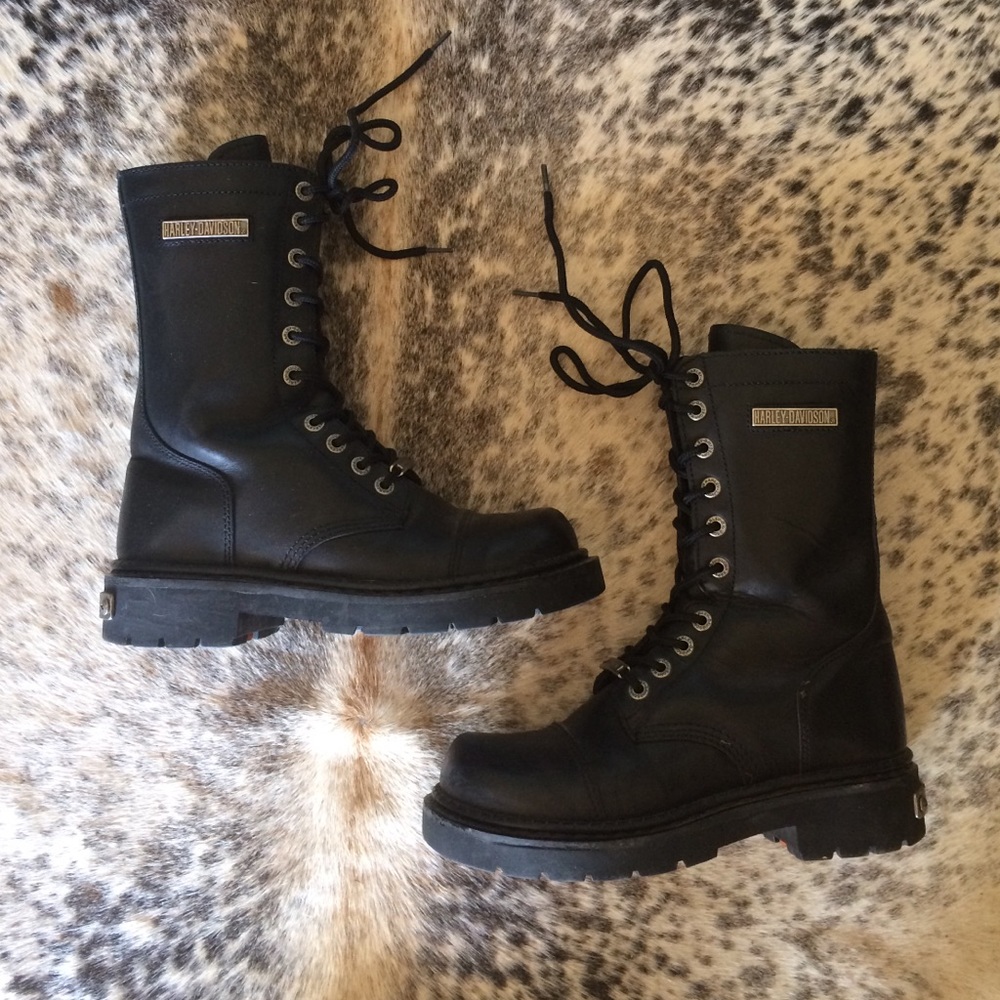 Harley Davidson Combat Boots