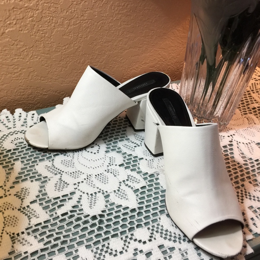 Forever 21 Block Heeled Sandal