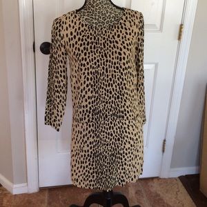 J. Crew dress (leopard print)