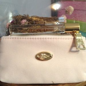 Coach bag and perfume
