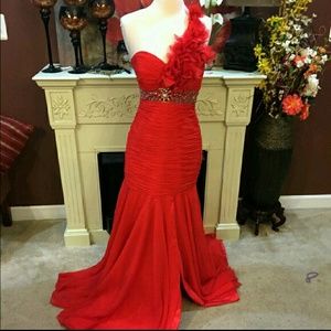 Red Evening/Prom Gown