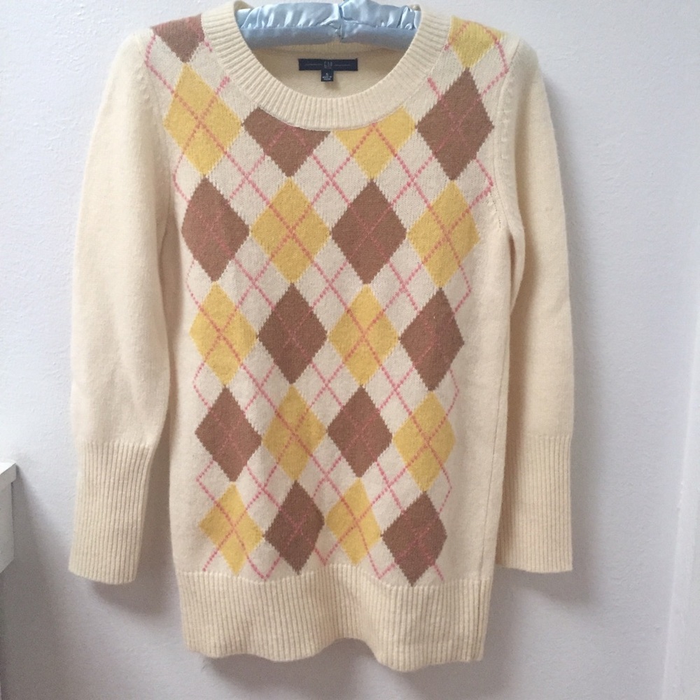 Gap Argyle Sweater