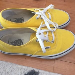 Yellow vans