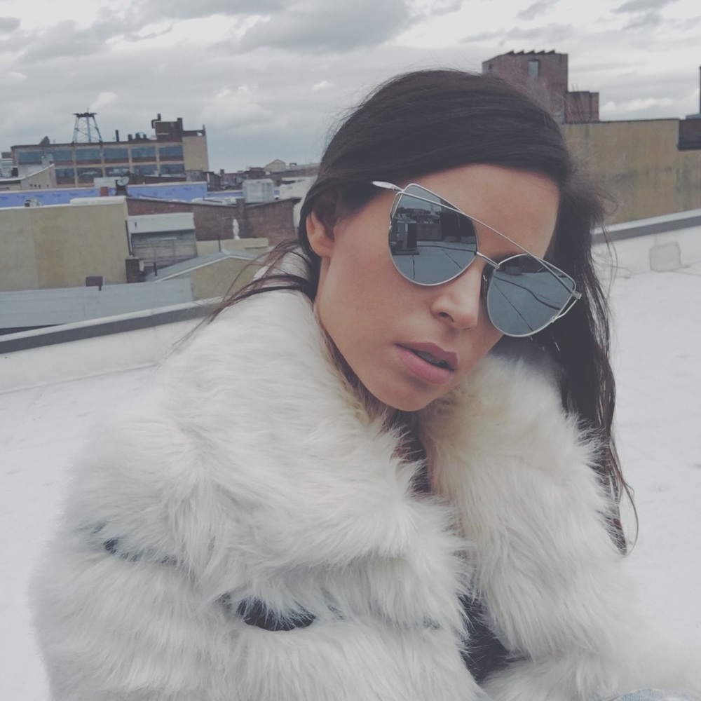 🌟Last 🌟Emma Cat Eye Aviator Mirrored Sunnies - Picture 5 of 8