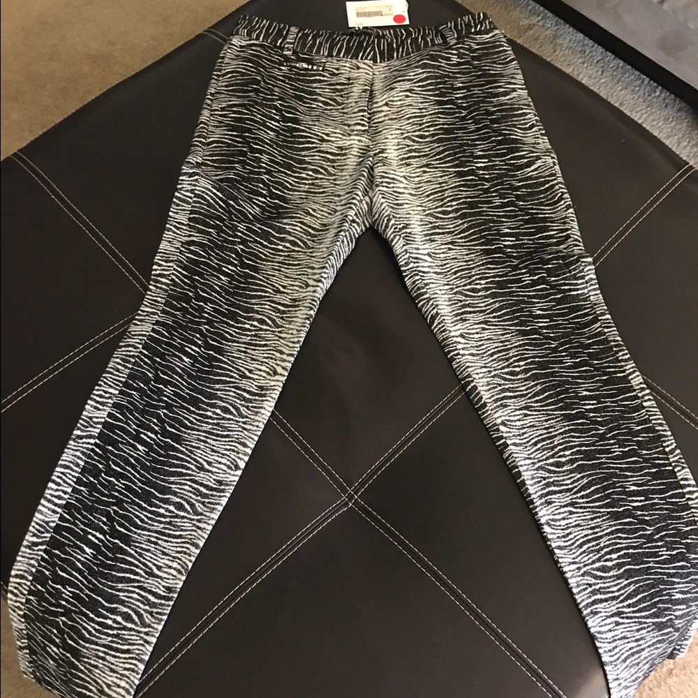 Timo Weiland zebra print dress pants