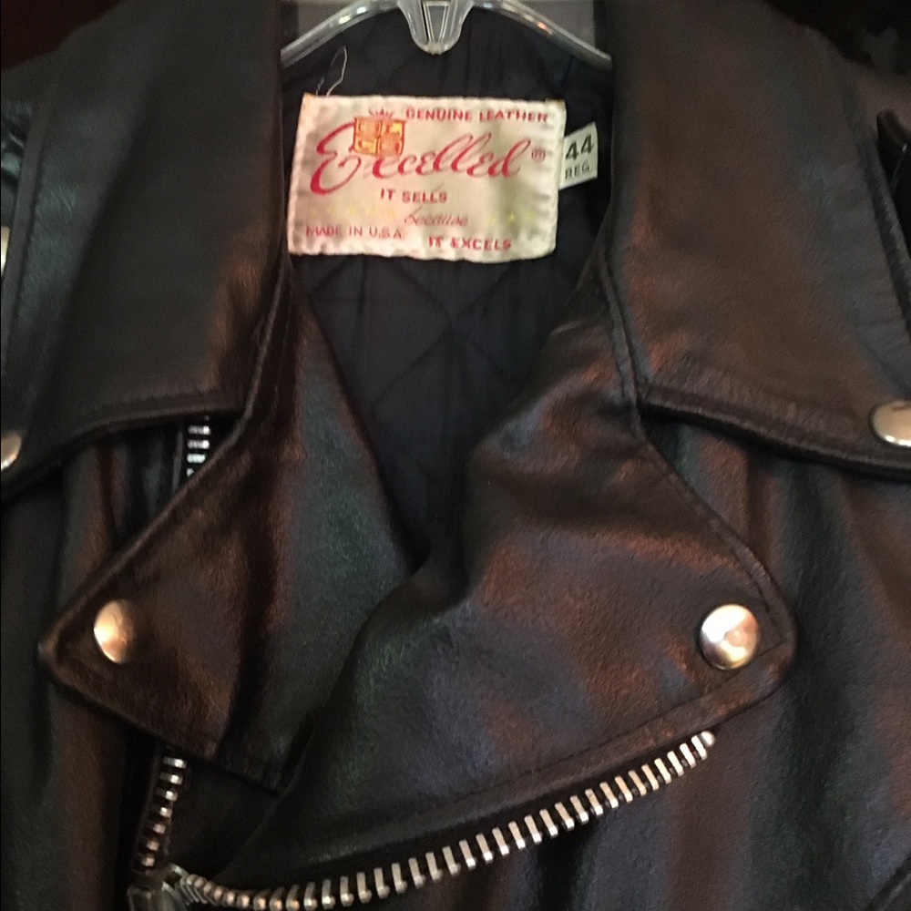 Leather jacket..sm/med.