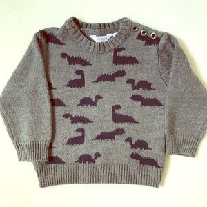 Boys' Dinosaur Sweater by Kid Kanai