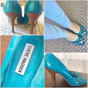 Steve Madden Donatella Peep Toe Heel 7.5