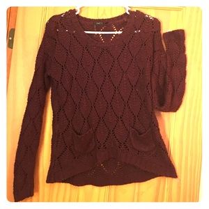 Deep Purple Sweater.