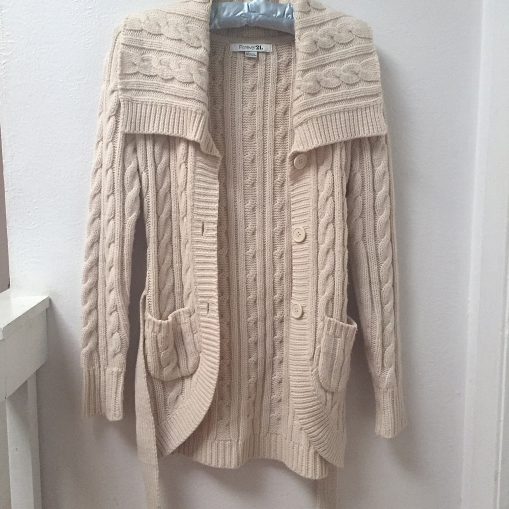Cream Cardigan