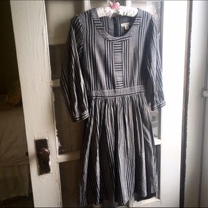 Striped cotton ModCloth dress