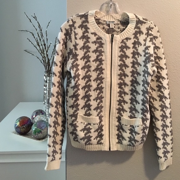 NWOT Old Navy houndstooth cardigan - Picture 2 of 4