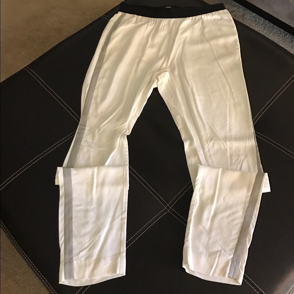 L' Agence silk dress pants size S