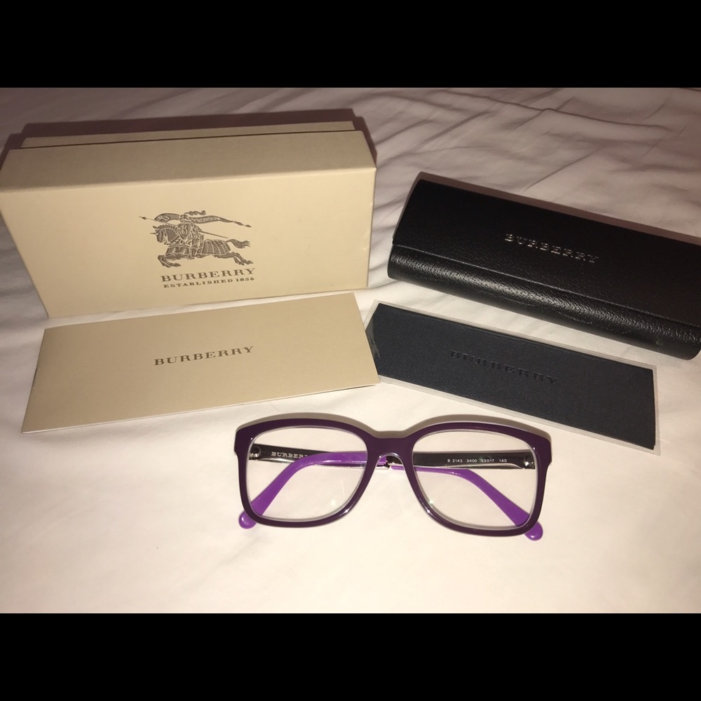 Burberry eyeglasses B2143 in purple