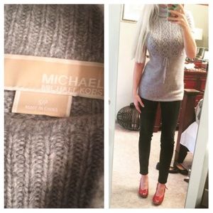 Michael Kors Grey turtleneck sweater - Small