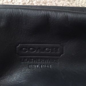 Small black wristlet