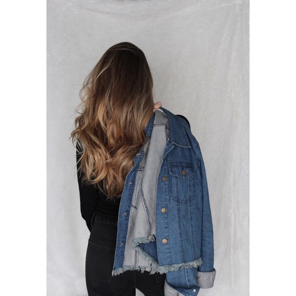 LAST|| Frayed denim jacket - Picture 2 of 6